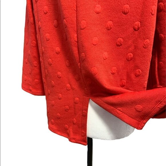 anthropologie W5 Polka Dot Textured Top - Picture 4 of 8